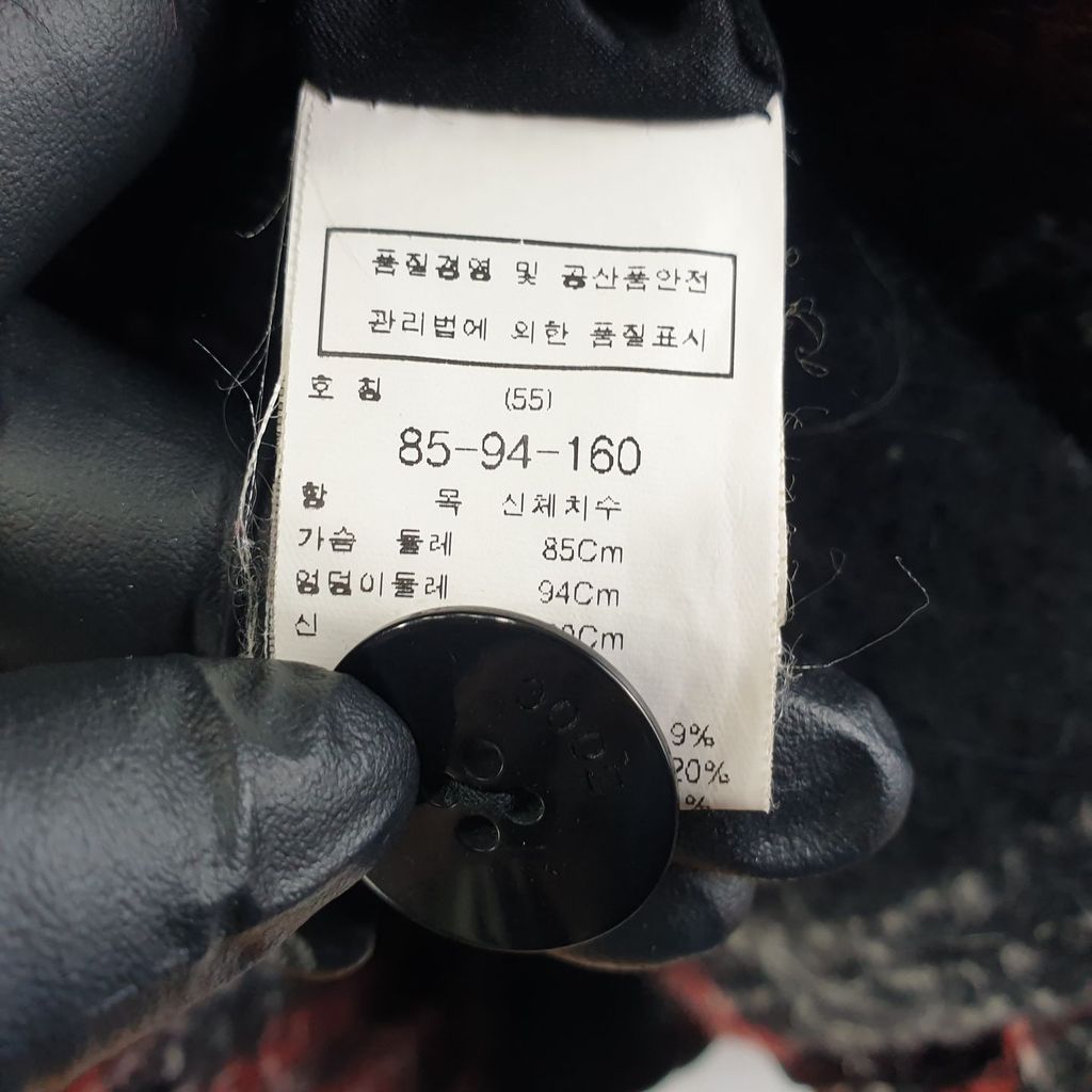 주크 레드 여자 코트 85-160 N6008 이미지 8