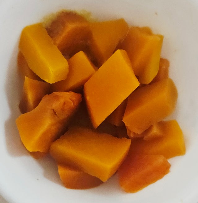 냉동 손질 단호박 1kg 대용량 죽용 껍질을 깍아 익혀 나온 단호박 - 상세 이미지 5