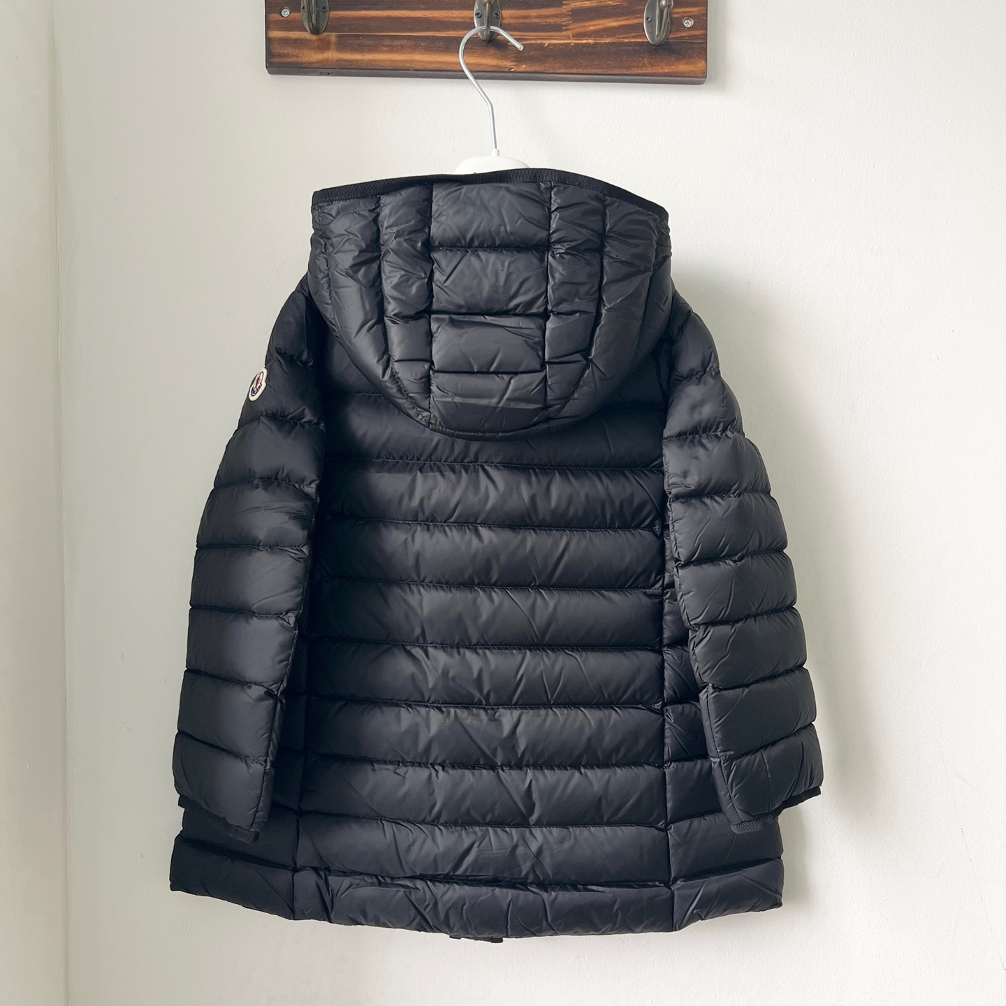 26FW 몽클레르 키즈 New Hirma 후드 롱 패딩 블랙 1C00001597YF 999 - 상세 이미지 5