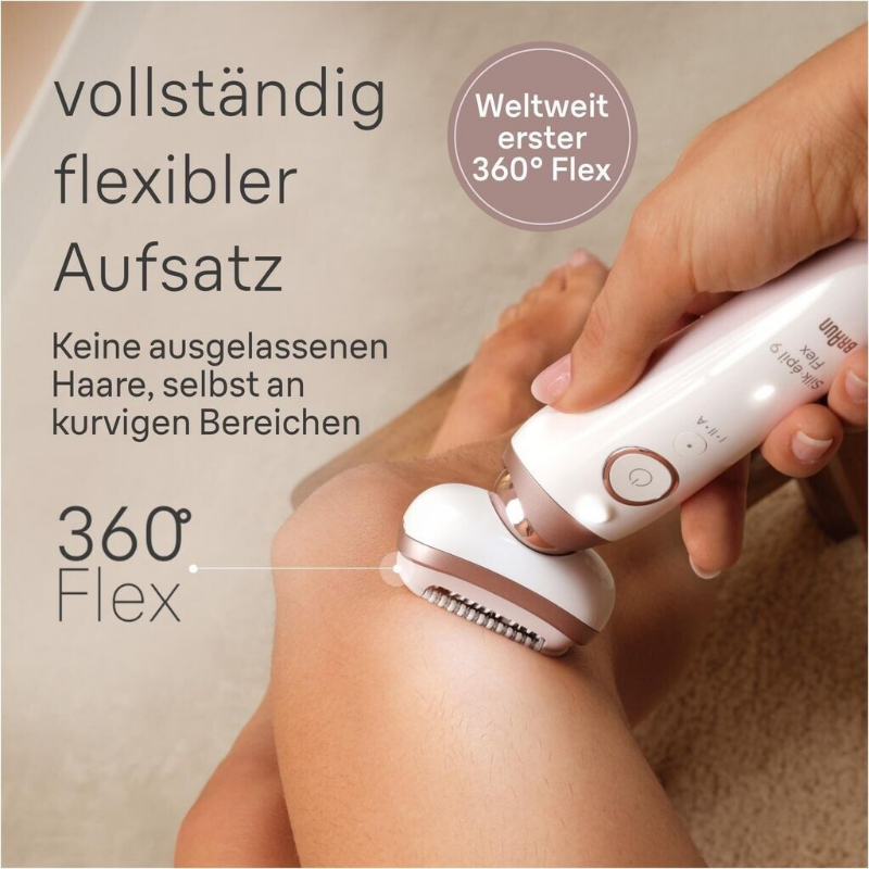 브라운 실크에필 제모기 Flex 9-030 3D - 상세 이미지 4
