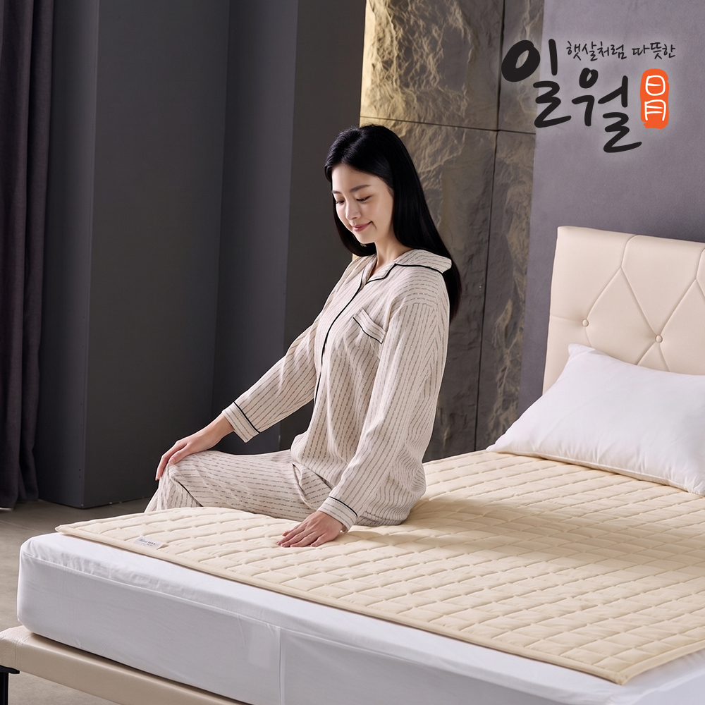 일월 전기매트 멜로우 코튼 초절전형 워셔블 탄소 카본매트 싱글 3color - 상품 이미지