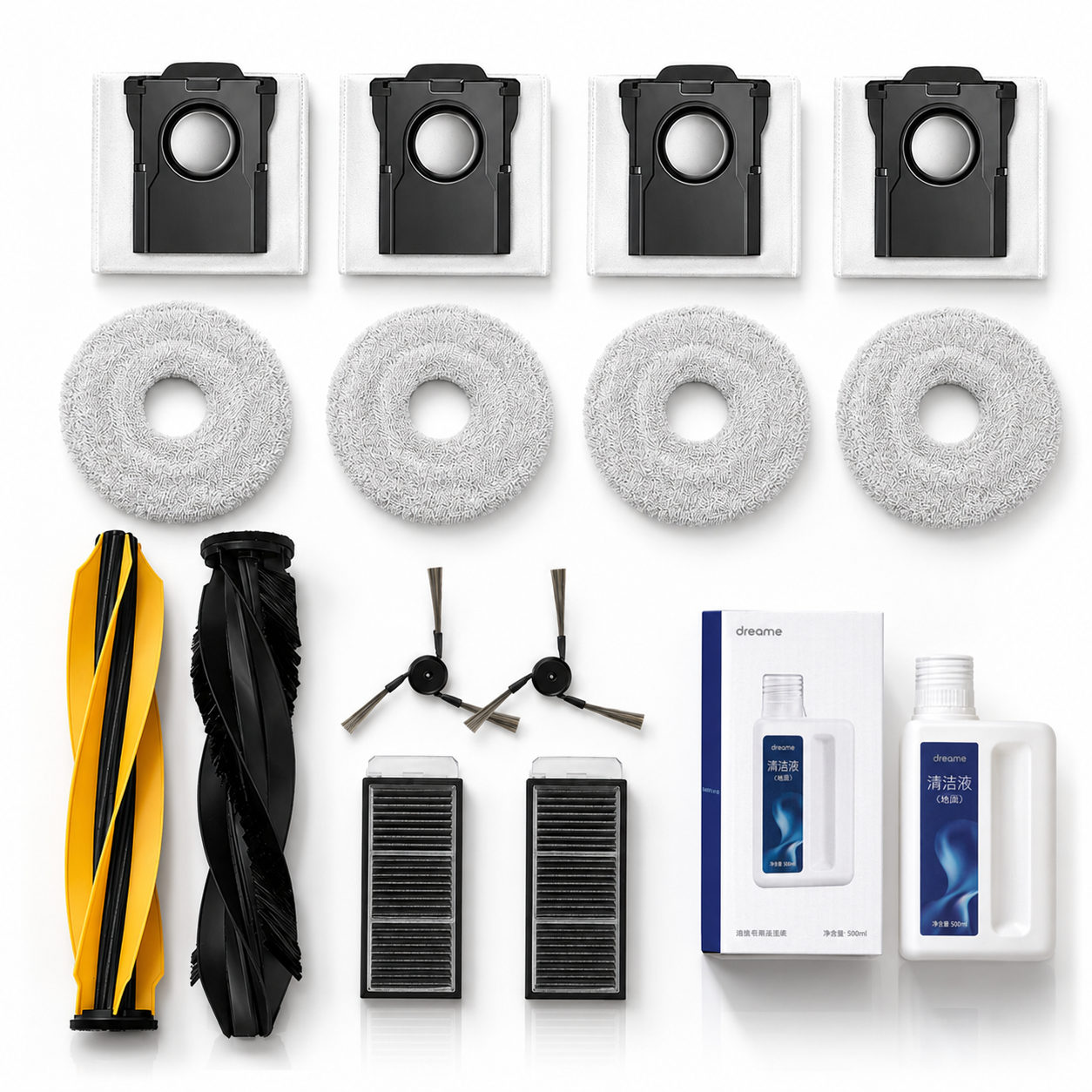 [호환] 드리미 X50s Pro Ultra 소모품 세제 걸레 1년세트 - 상세 이미지 3