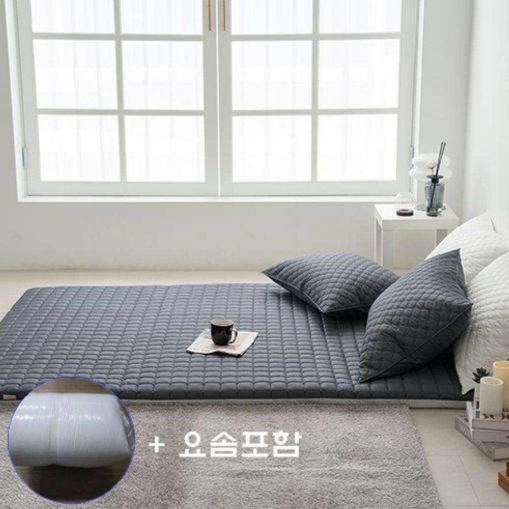 순면100 국산 요매트 요솜세트 솜포함 바닥요 누빔요커버 바닥이불 이불매트 - 상품 이미지