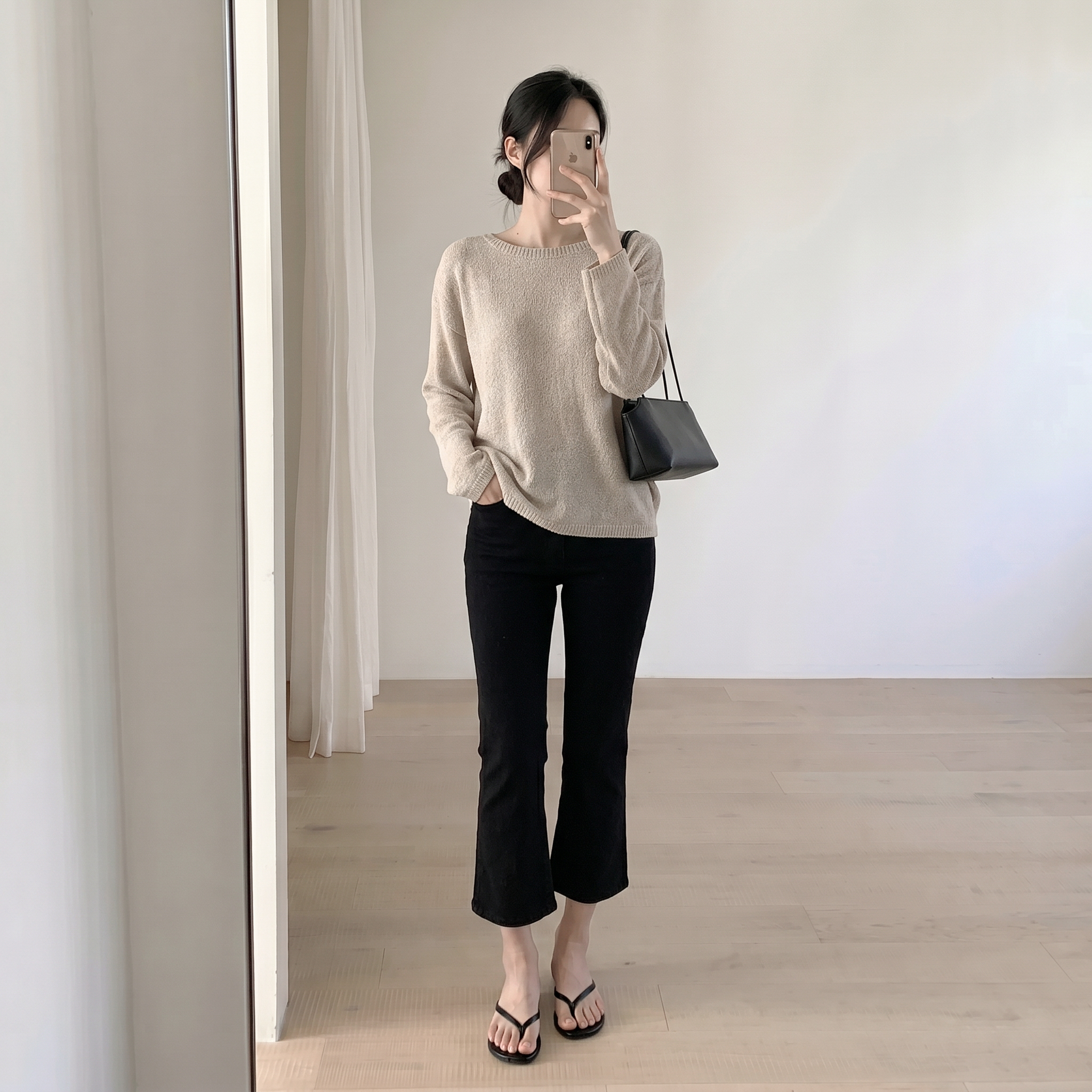 카프리팬츠 카프리바지 바이커팬츠 8부바지 이미지 8