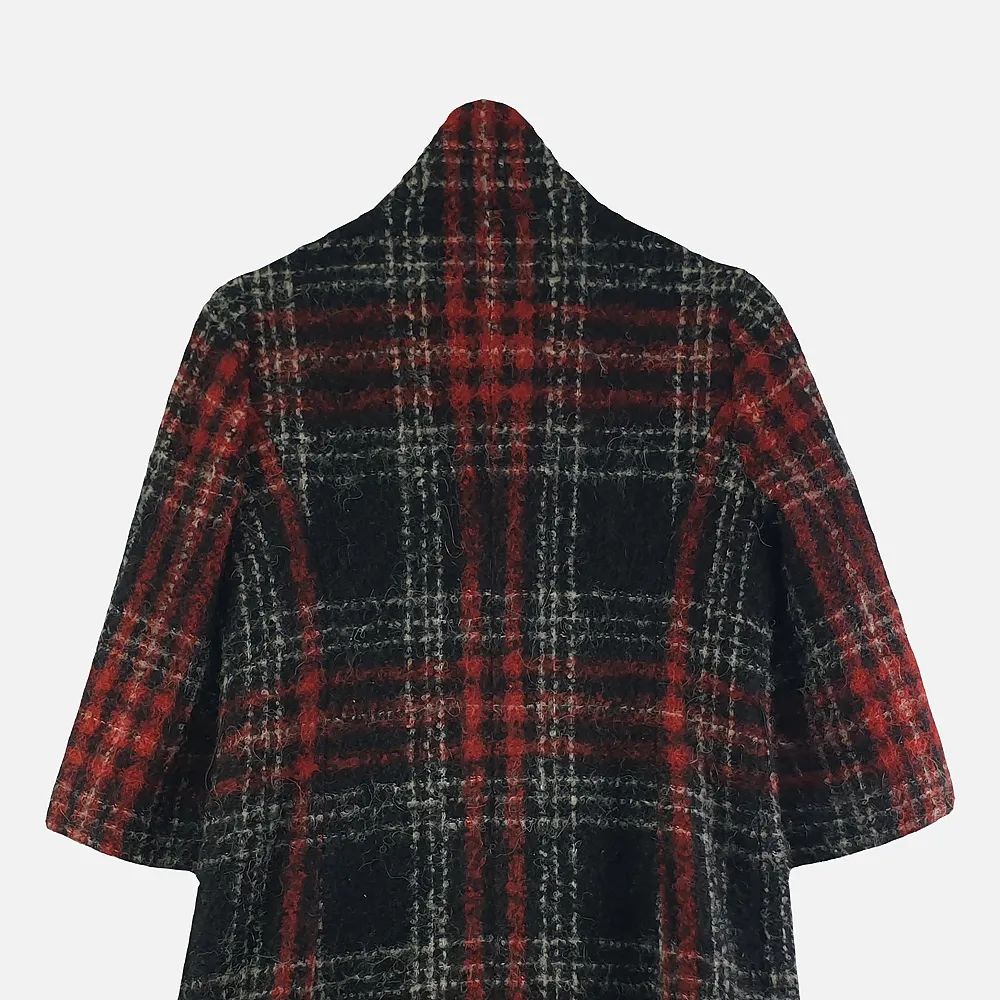 주크 레드 여자 코트 85-160 N6008 - 상세 이미지 5