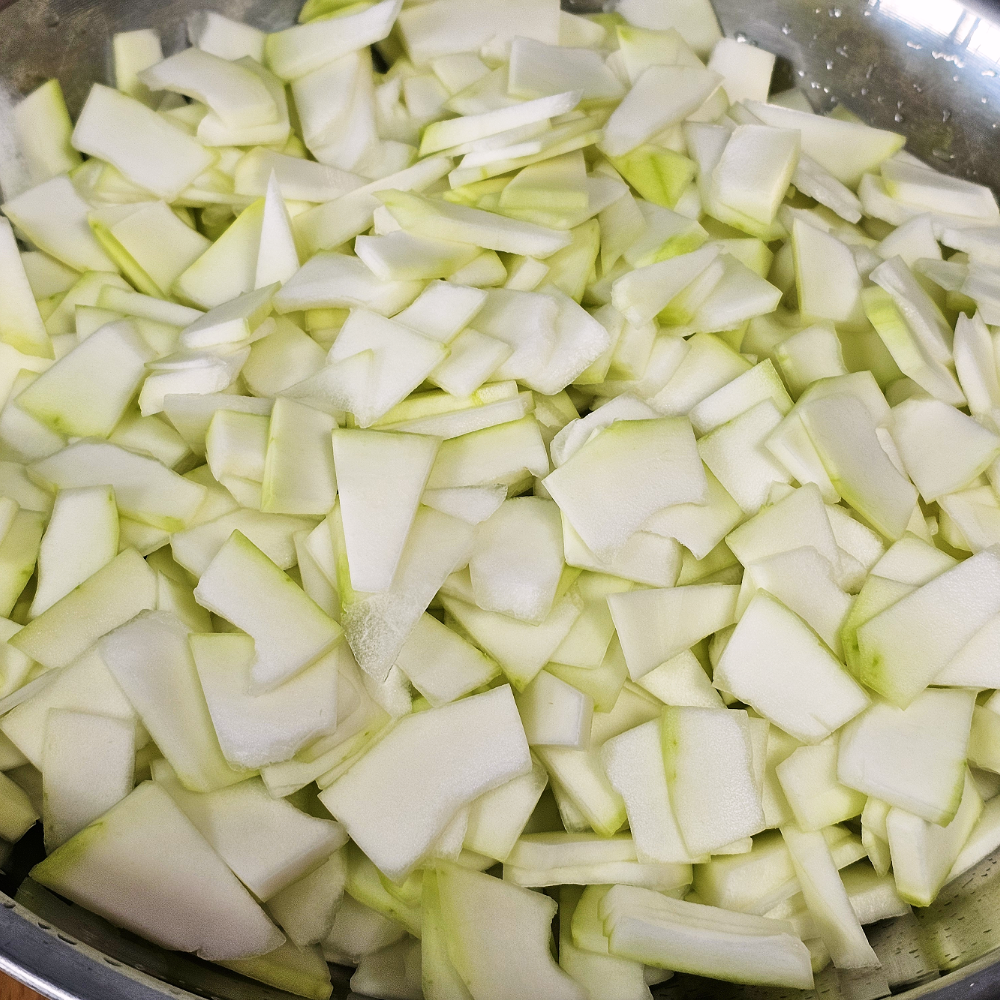 햇노지 박나물 생박 손질 나물박 흥부박 500g - 상품 이미지