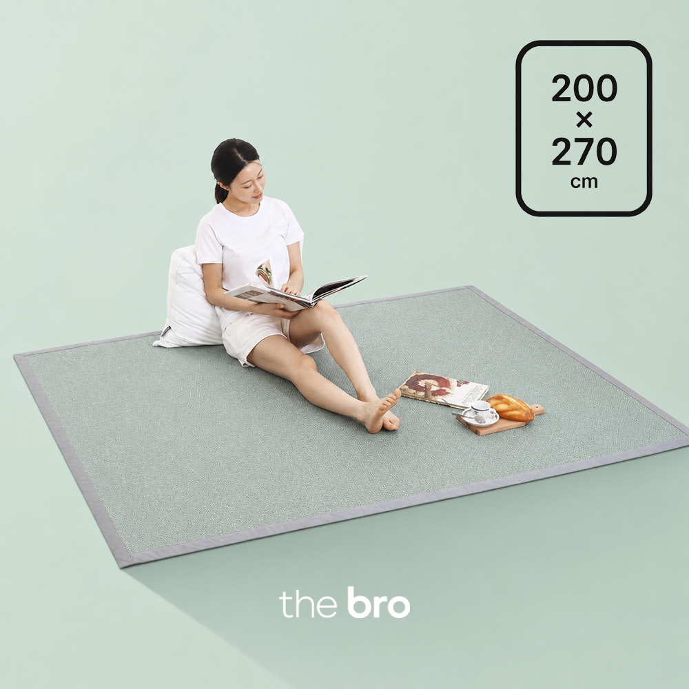 한일의료기 200x270 특대형 여름 쿨매트 침대 거실 아이 반려동물 에어매쉬 쿨패드 - 상품 이미지