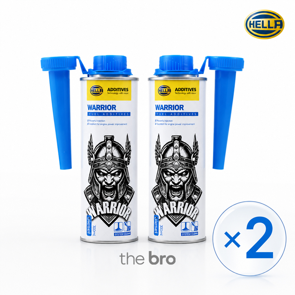 헬라 워리어 연료첨가제 1+1 휘발유 경유 첨가제 디젤, 300ml, 1개 - 상품 이미지