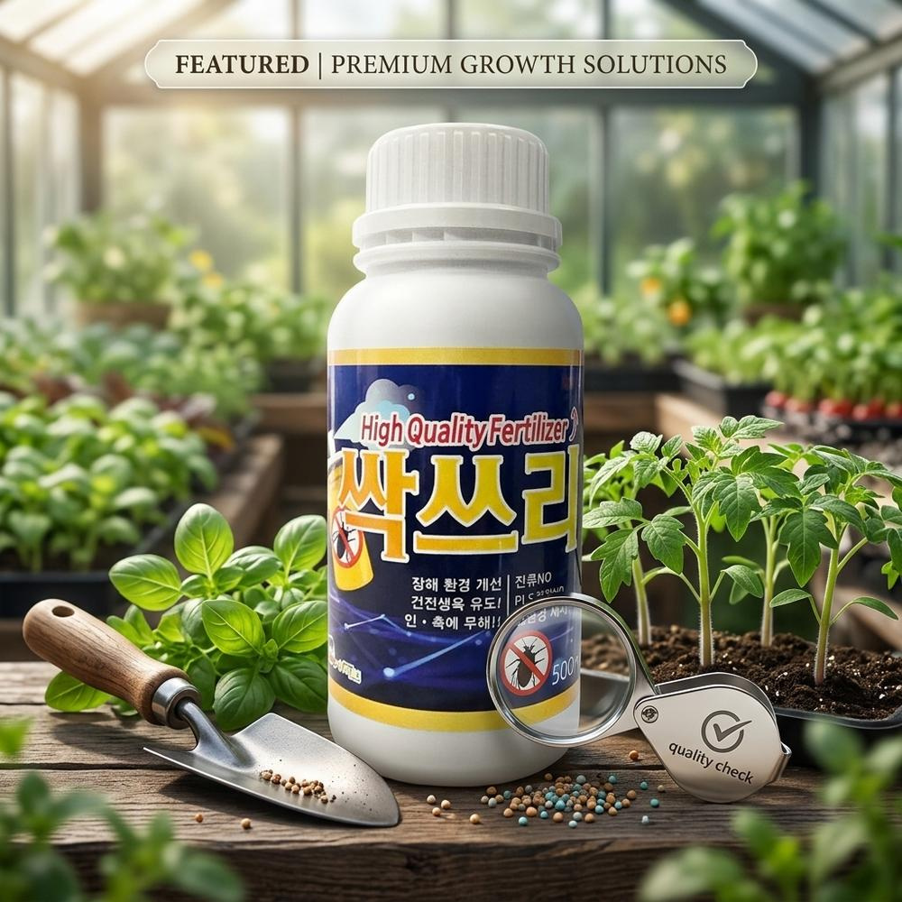 싹쓰리 병해충관리 예방 총채 응애 진딧물 가루이 청벌레 노린재 깍지벌레 거세미 500ML - 상품 이미지