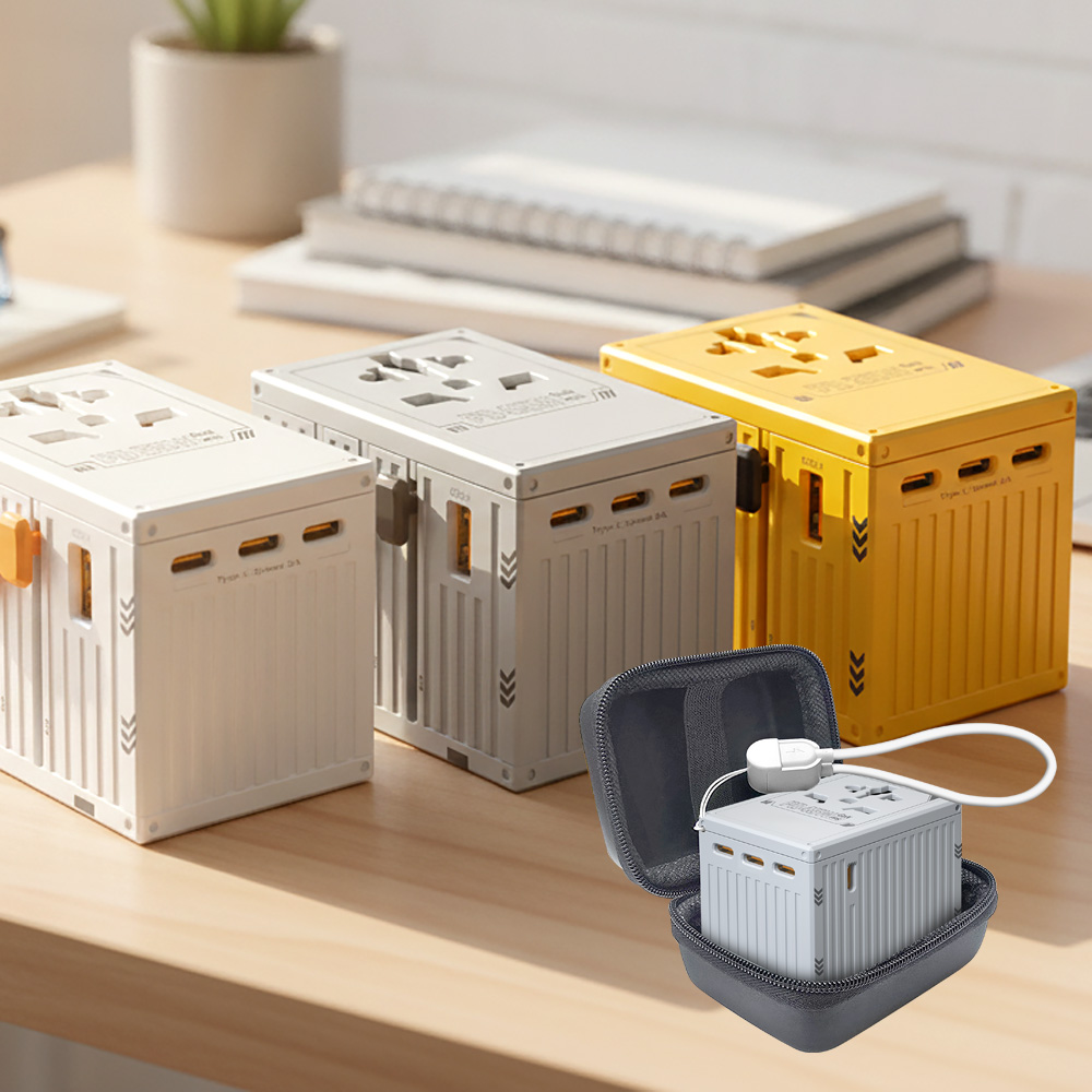 USB C타입 PD충전기 PPS 해외 여행용 2500W 해외용 멀티어댑터 초고속 충전기 - 상품 이미지