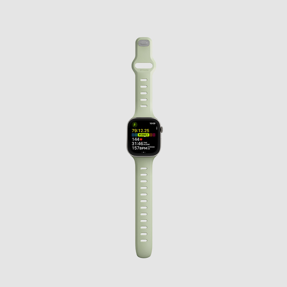노마드 스포츠 스트랩 템포 40 41 44 45 운동 러닝 애플워치, 42mm, 씨그래스 - 상세 이미지 5