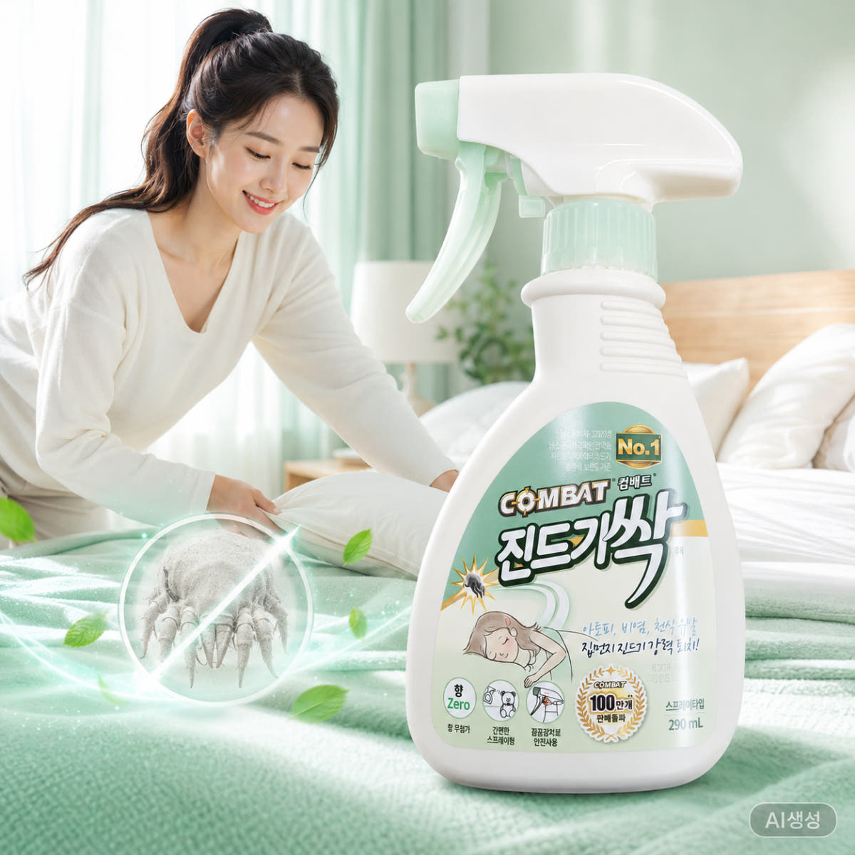 진드기싹 이불 침대 집먼지 진드기퇴치제 가격 비교 컬러포 진드기싹 이불 침대 집먼지 진드기퇴치제