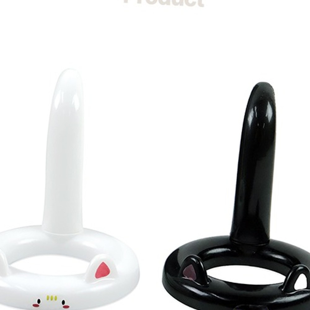 고양이꼬리데스크테리어폰거치대 스트레스해소장식용휴대폰거치대 귀여운디자인인테리어소품 - 상품 이미지