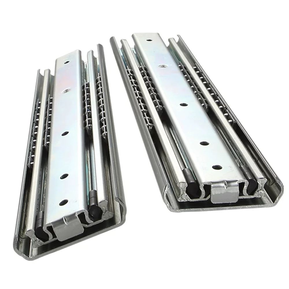 3단 광폭 서랍레일 35cm 71cm 14인치 슬라이드 폭 고하중 A. 10인치 25cm - 상세 이미지 5