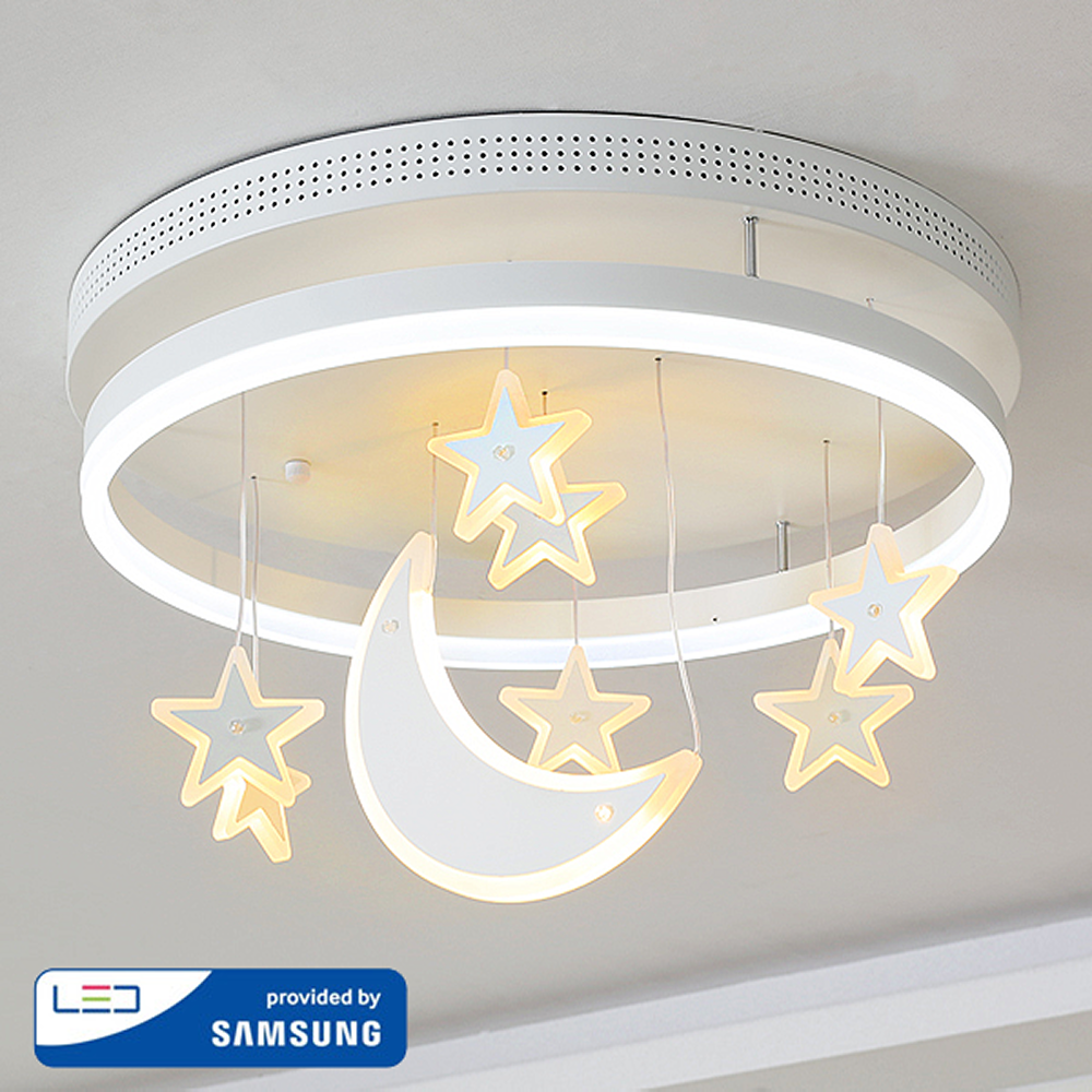 달별무드 아이방등 50W 삼성 LED 키즈룸 천장등 분할점등 취침등 이미지 7