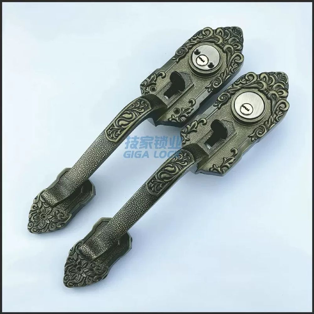 현관문 D. 이중 문 가짜 자물쇠, A. 35-50mm, A. 유니버셜, A. 열쇠 포함 - 상세 이미지 3