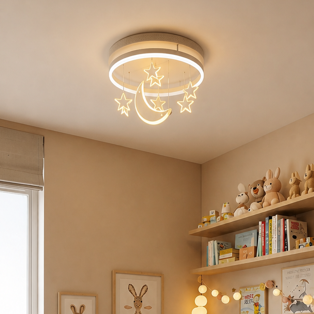 달별무드 아이방등 50W 삼성 LED 키즈룸 천장등 분할점등 취침등 이미지 8
