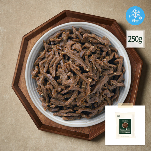 비건 다용도 콩불구이 불고기 콩고기 대체육 채식 식물성 단백질 베지푸드 250g, 4개 - 상품 이미지