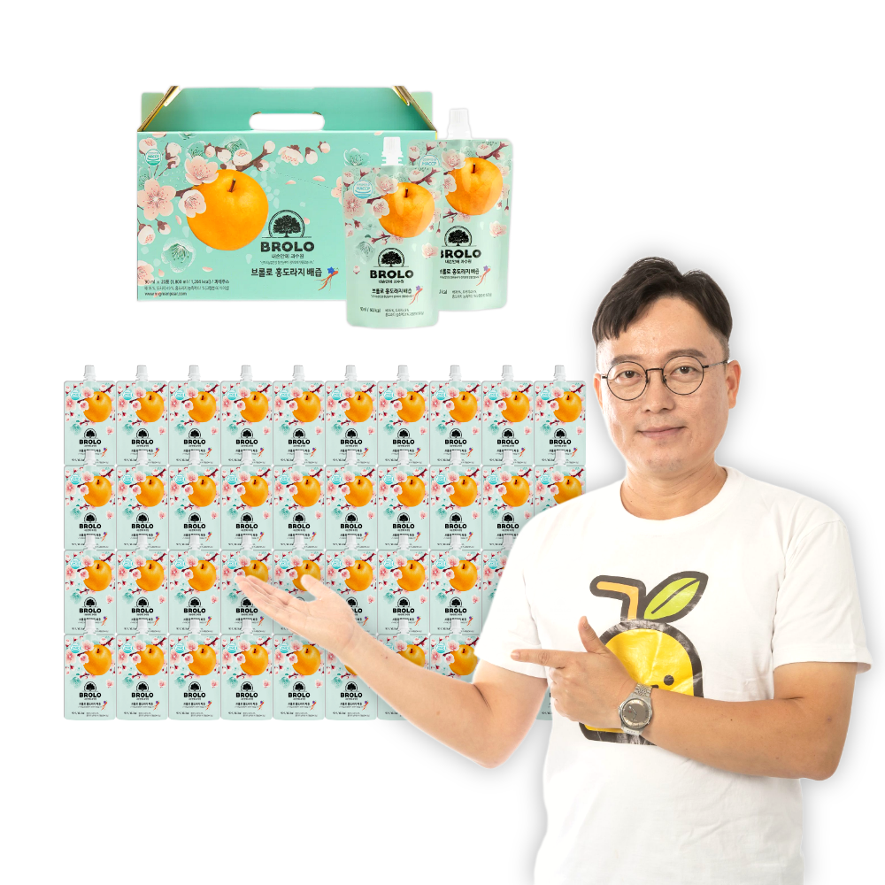 농촌융복합 최우수상 [브롤로] 홍도라지배즙 90ml 스파우트형 20포, 2개 - 상품 이미지