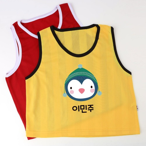 [주문제작]팀조끼리틀포레스트 그린 유아용 왼쪽가슴 - 상세 이미지 2