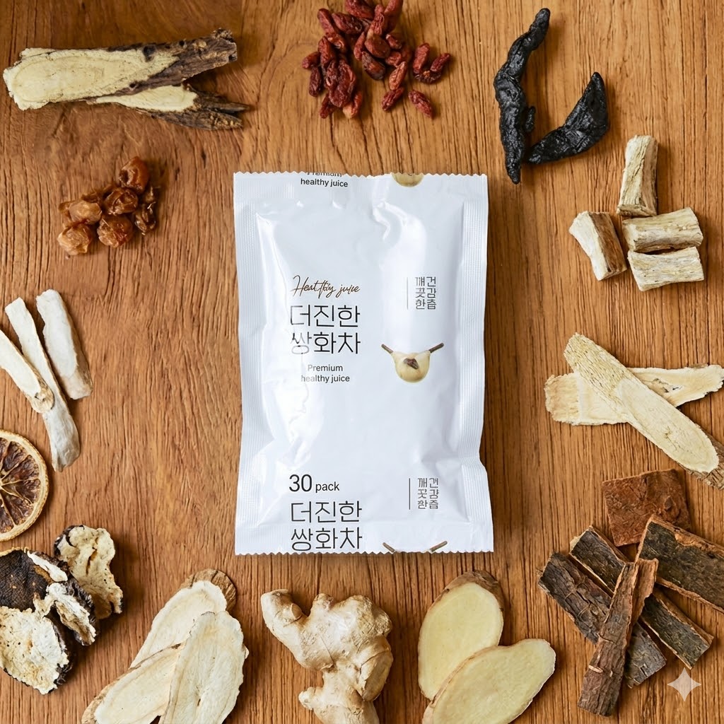 쌍화차 진한 수제 전통차 선물세트 100ml 30포 - 상세 이미지 2