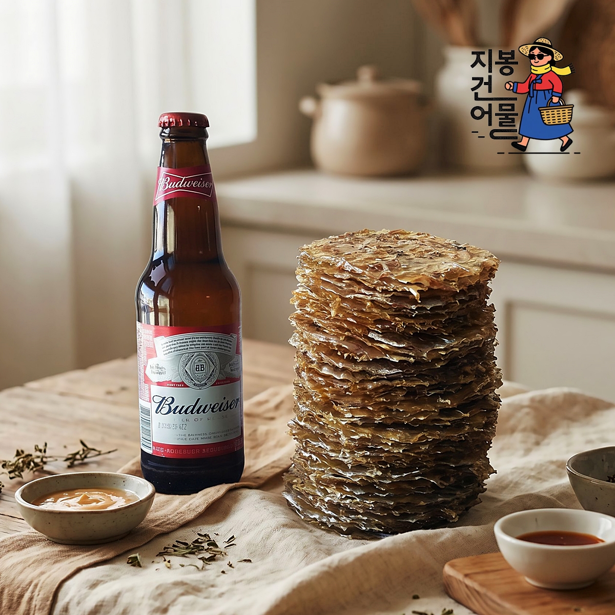 지봉마켓 건어물 부드러운 옛날 쥐포 1kg, 1개 - 상품 이미지