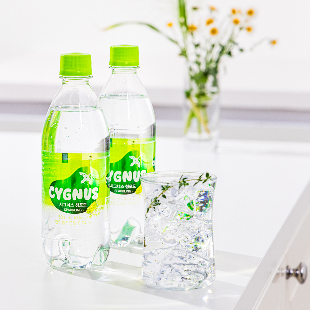 시그너스 스파클링 탄산 청포도, 500ml, 20개 - 상세 이미지 5