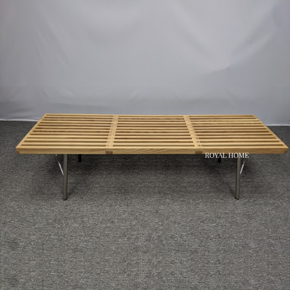 조지넬슨 플랫폼 Platform 벤치 테라스 주방 식탁 의자 거실테이블 152cm - 상세 이미지 3