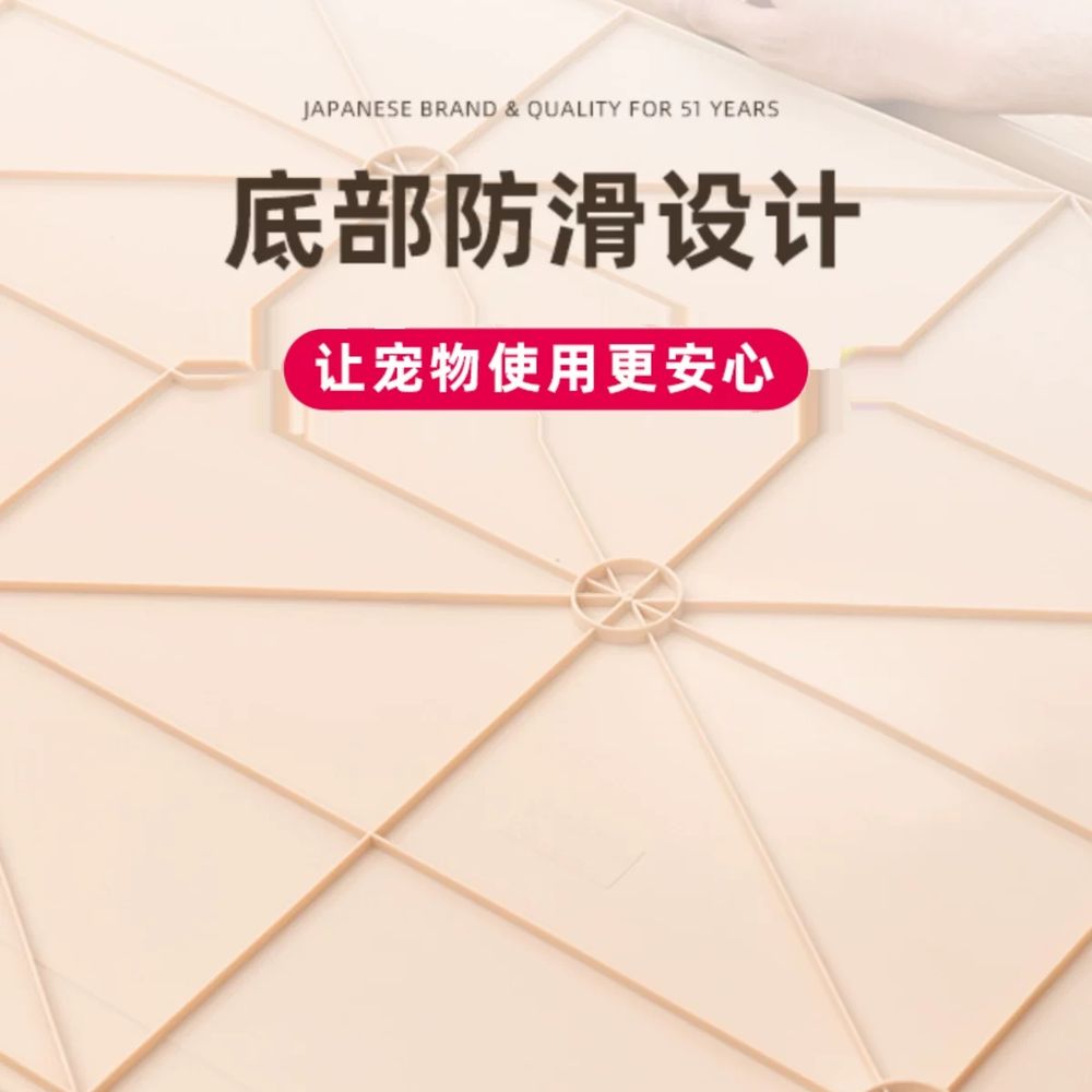대형견 리트리버 배변판 초대형 베이지화이트 반려견 배 A. 특대형 접시 936x640x44 - 상세 이미지 3