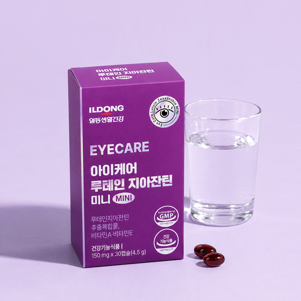 일동생활건강 아이케어 루테인 지아잔틴 미니 30캡슐, 6개 이미지 6