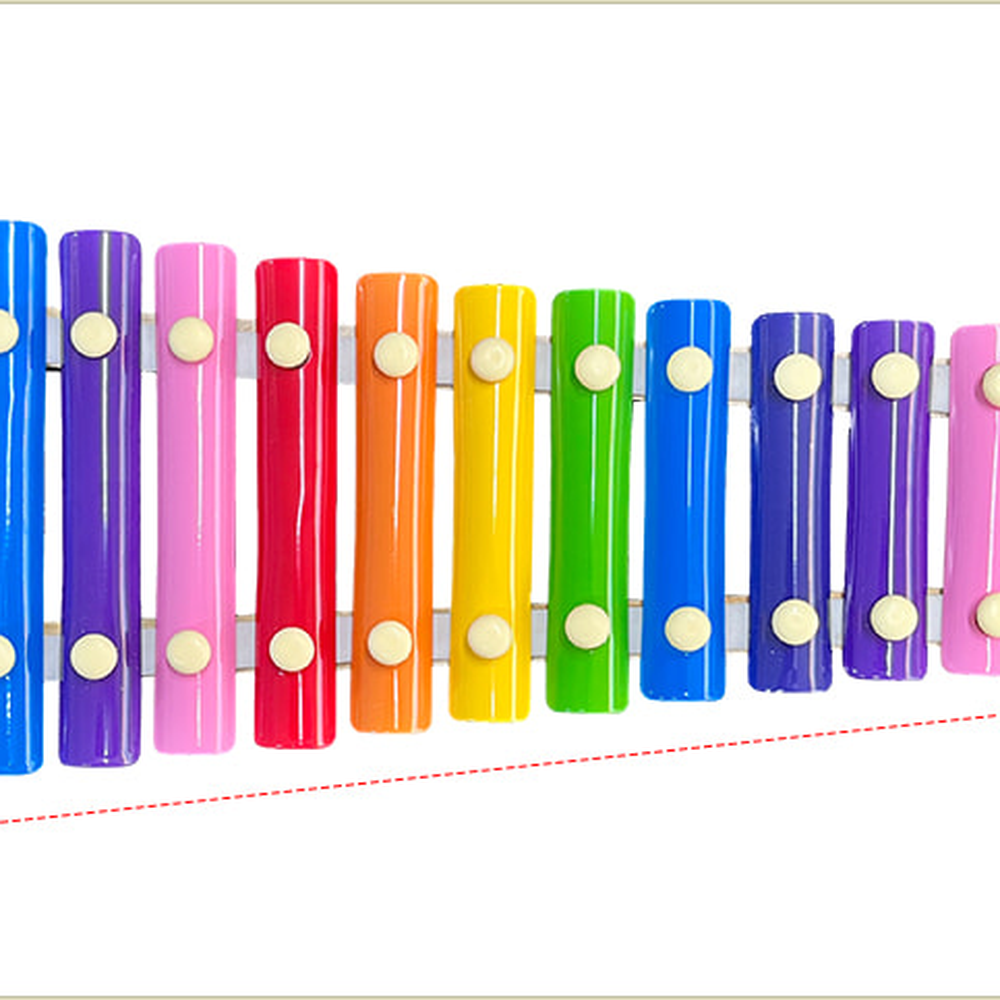 과학음악놀이방과후수업철금 소리변화탐구초등저학년금속실로폰 음높이탐구소리실험실로폰 13음계 - 상세 이미지 2