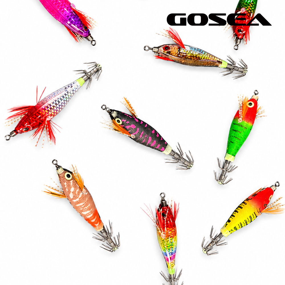 GOSEA 미니 에기 45 태클박스 세트 GSF-H5 쭈꾸미 갑오징어 B세트 (천 타입) 이미지 6