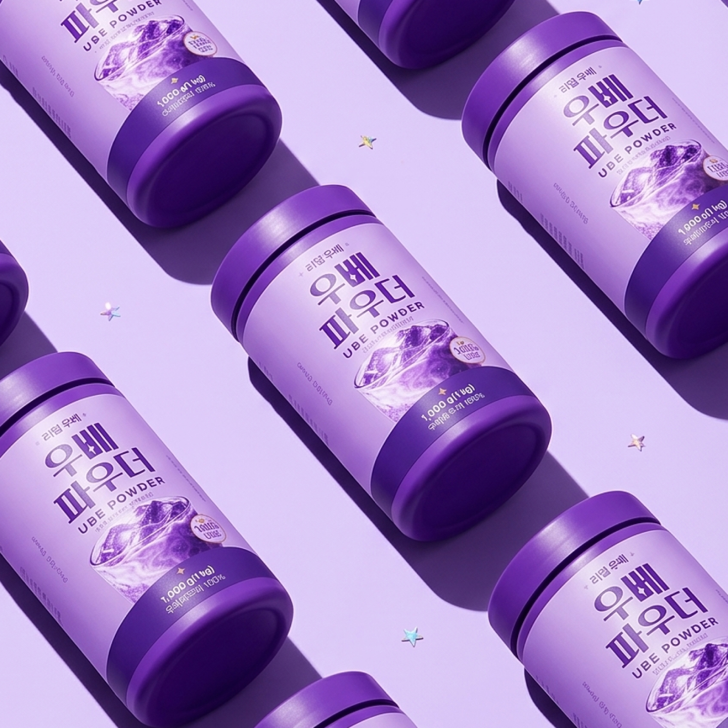 뉴트리플랜트 100% 리얼 우베 파우더 1kg 라떼 음료 디저트 카페 무첨가 무설탕 - 상세 이미지 3