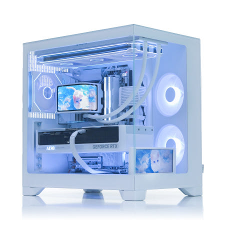POP2 화이트 감성 PC RX9070XT RTX 5070Ti 5080