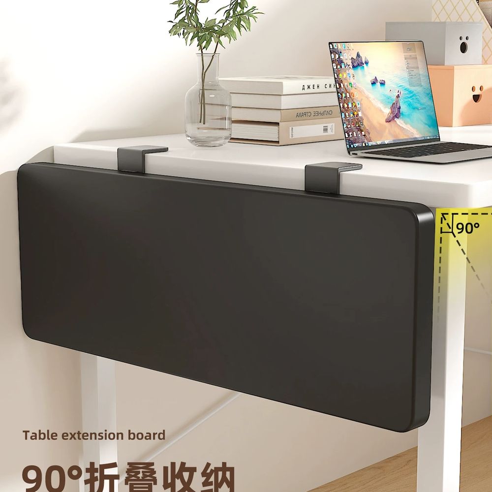 책상 연장 테이블 좁을때 보조 40cm 데스크 접이식 추 A. 칠판 40x20+검정 지지대 - 상세 이미지 2