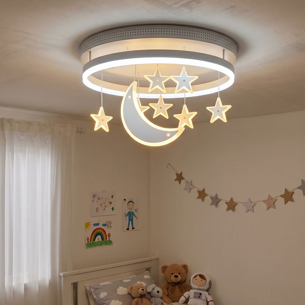달별무드 아이방등 50W 삼성 LED 키즈룸 천장등 분할점등 취침등 이미지 6