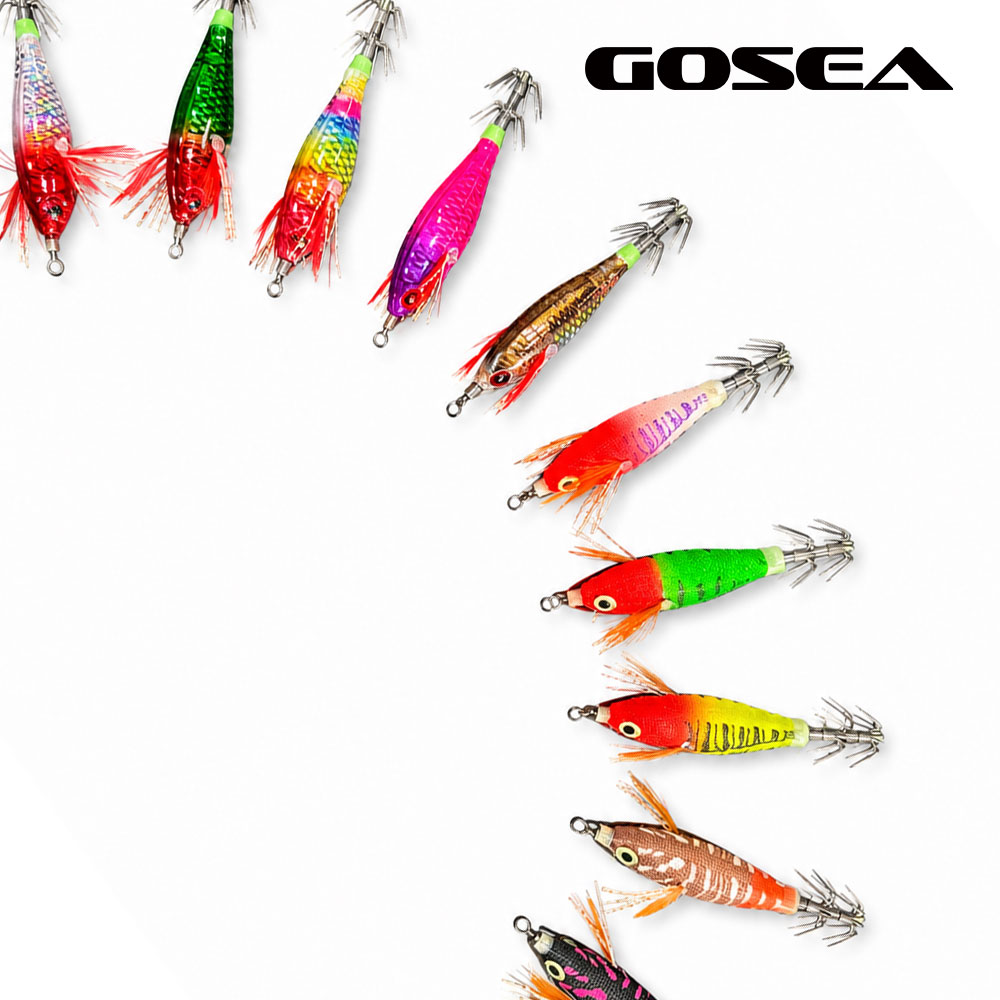 GOSEA 미니 에기 45 태클박스 세트 GSF-H5 쭈꾸미 갑오징어 B세트 (천 타입) 이미지 7