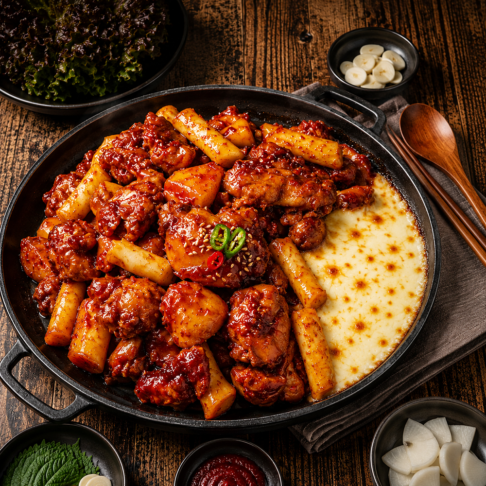 참도깨비 떡 품은 춘천닭갈비 500g - 상품 이미지