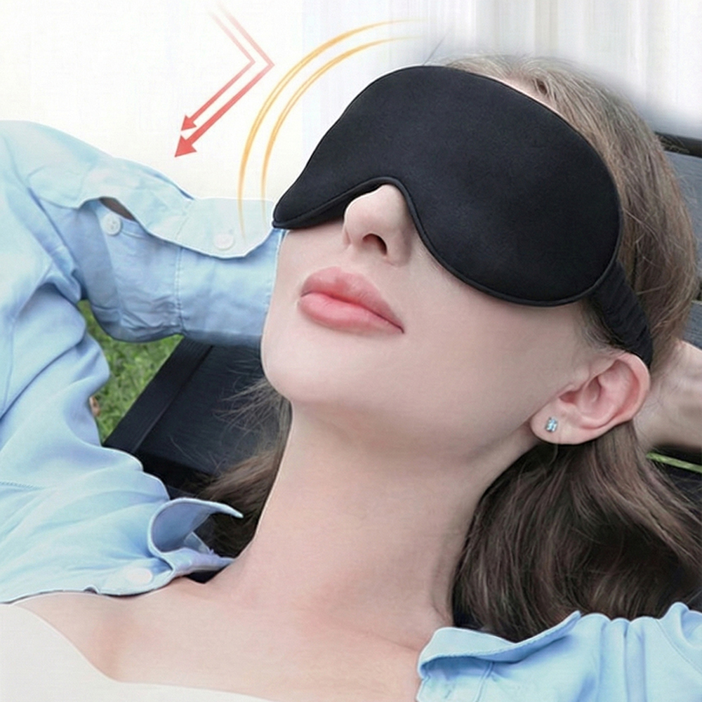 프리미엄4d수면안대 실크빛차단수면안대 암막숙면용눈가리개 프리미엄여행용아이마스크 3D입체 - 상세 이미지 2