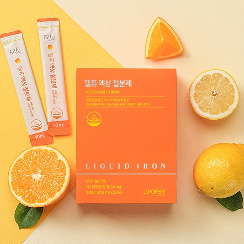 [2+1] 임산부 비헴철 액상 철분제 24mg 30포, 3개