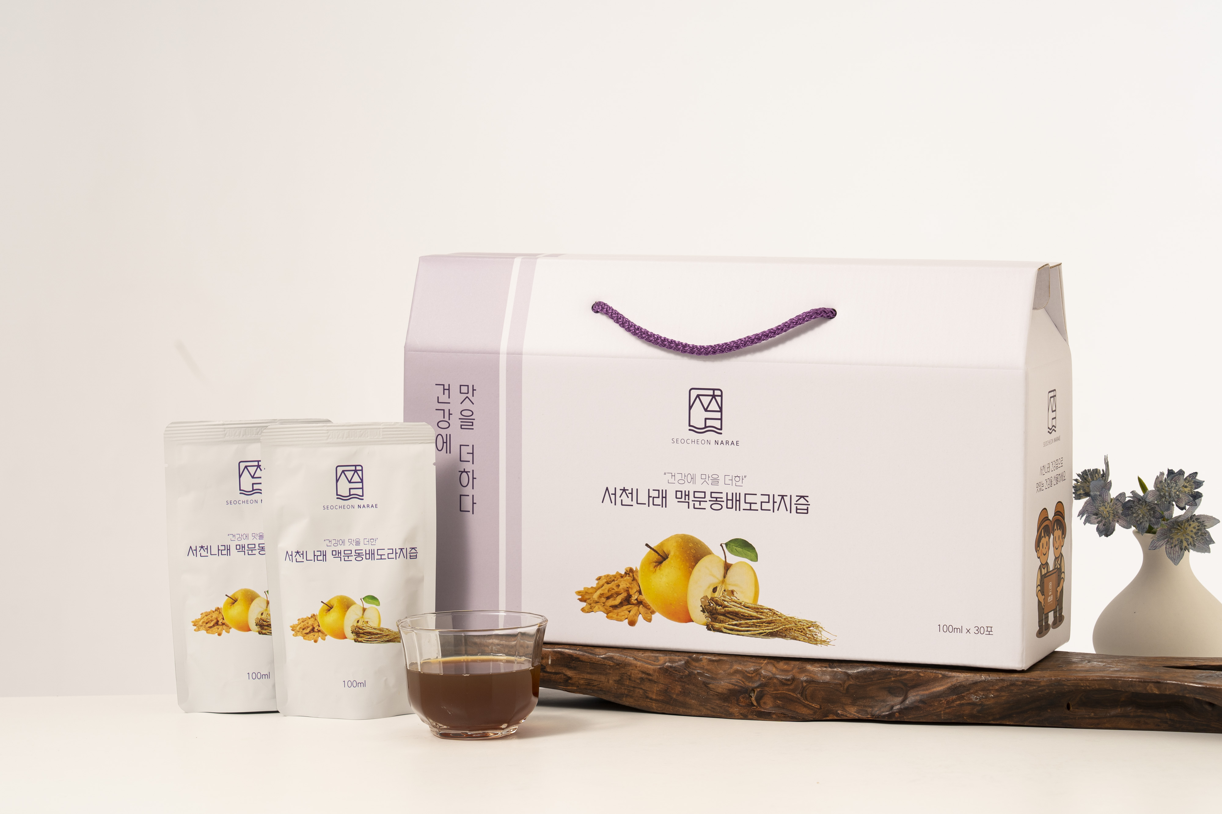 [직접제조] 서천나래 맥문동배도라지즙 30포, 3개 이미지 6