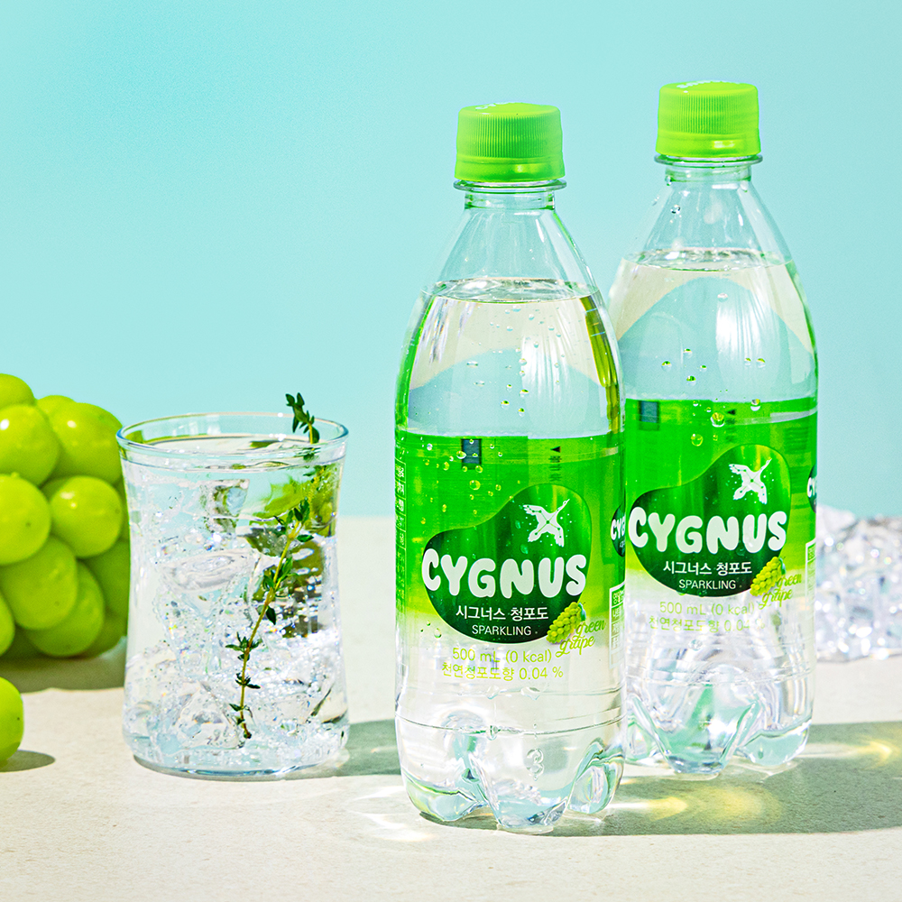 시그너스 스파클링 탄산 청포도, 500ml, 20개 - 상세 이미지 4