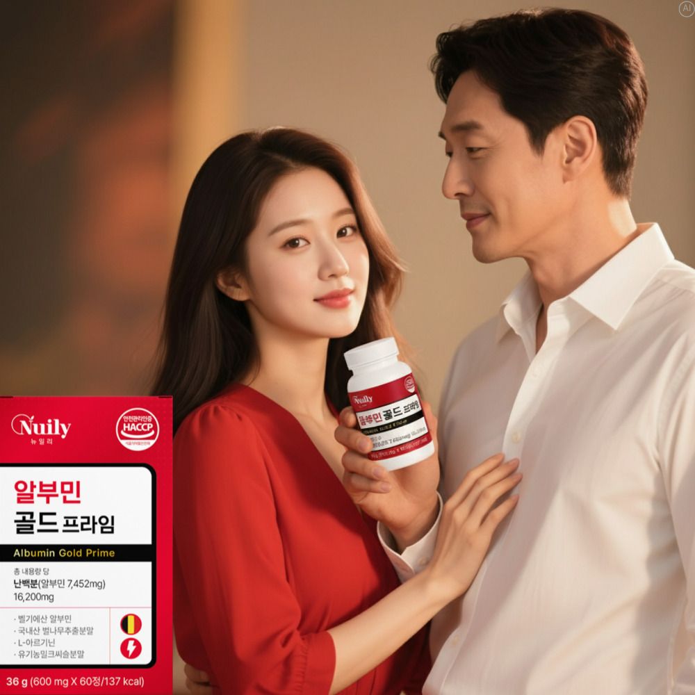 고함량 먹는알부민 효능효과 난백알부민골드 로얄제리 - 상품 이미지