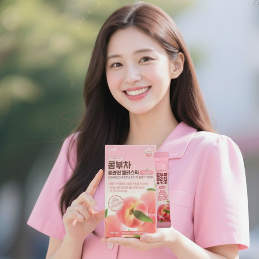 콜라겐 콤부차효능 젤리 카페인 콤부차복승아 - 상세 이미지 3