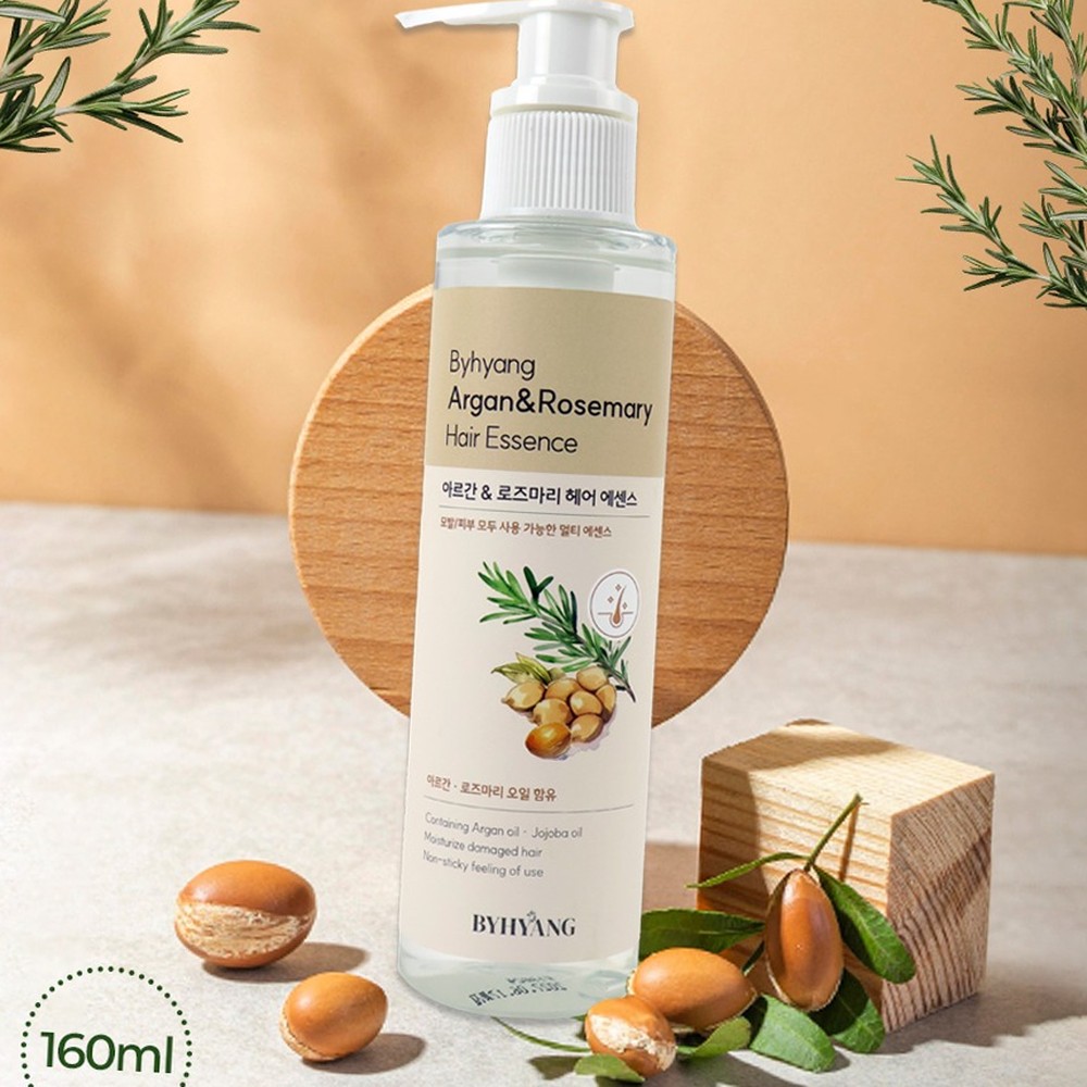 모발에센스 아르간오일모발보습헤어에센스 로즈마리헤어오일 160ml - 상품 이미지