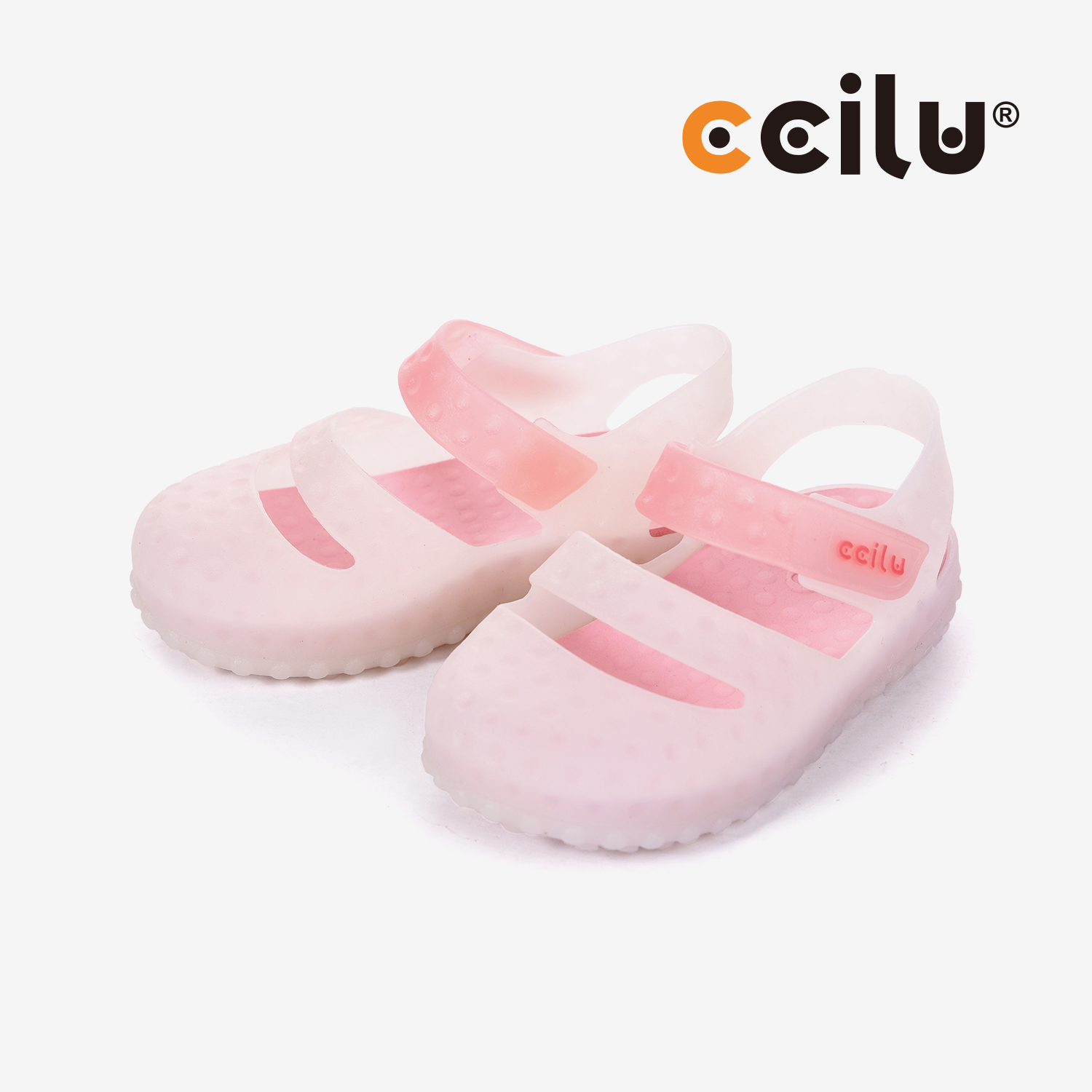 [씨루]뉴 아마존-로즈 젤리슈즈 아동샌들 - 상품 이미지