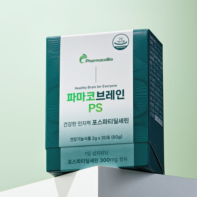 파마코브레인 PS 포스파티딜세린 순도 80 두뇌 미국산 포스타디딜세린 90포, 1개