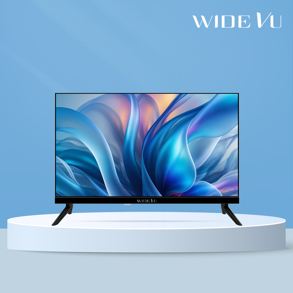와이드뷰 QLED 60cm(24인치) FHD TV 블랙색상 구글 스마트 티비 EKW24FQADC - 상품 이미지