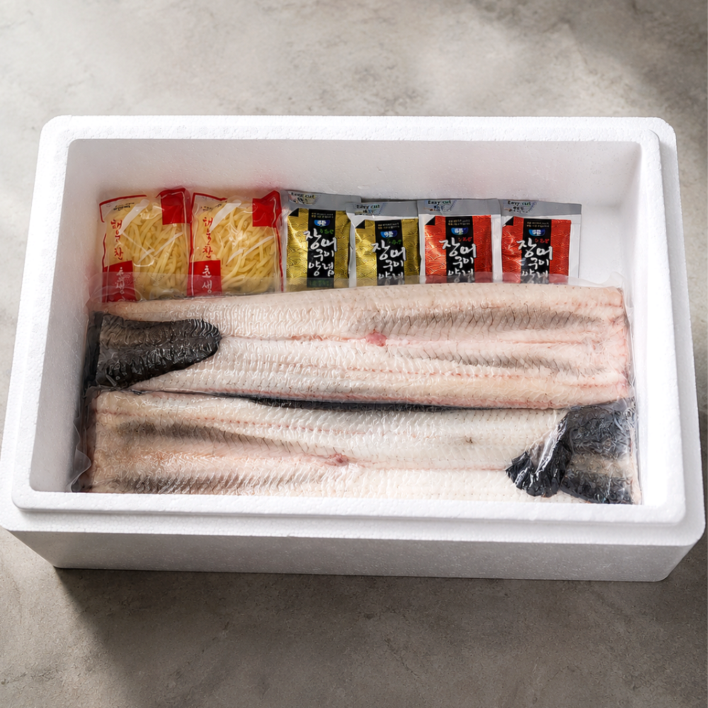 다온다 손질한 민물 장어 1kg 2kg 특대사이즈 / 장어 구이 캠핑 홈파티 - 상세 이미지 3