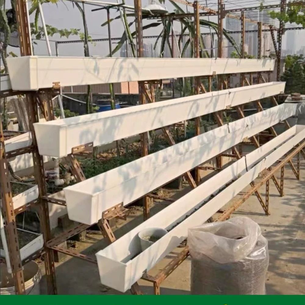 처마 물받이 PVC 빗물받이 낙수관 배수 창고 플라스틱 지붕 파이프 주택 A. 소형 싱크대 - 상세 이미지 4